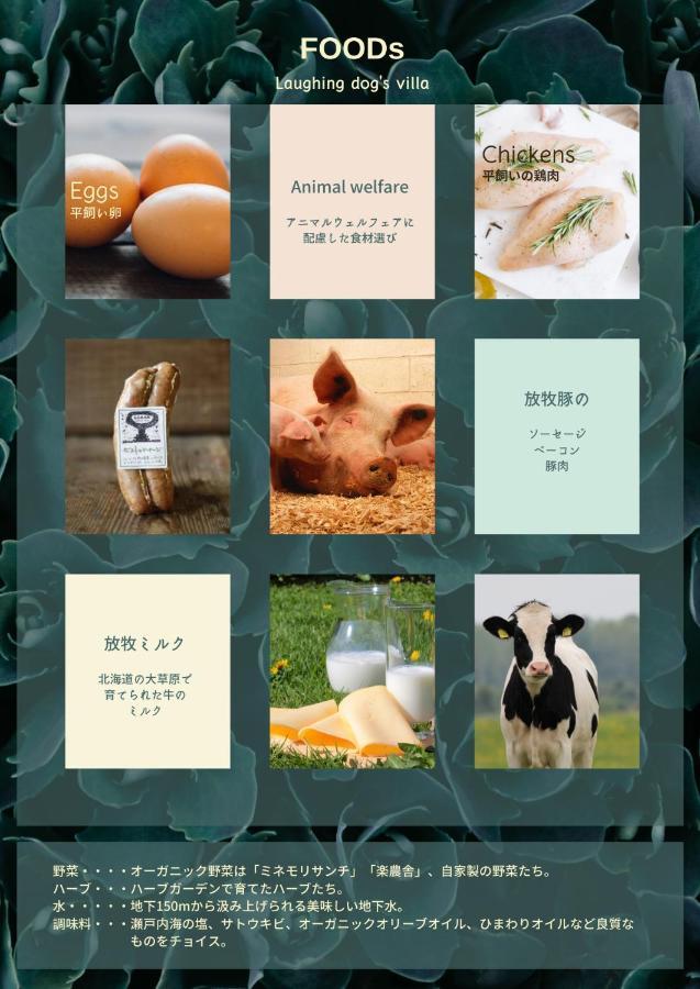 1組限定ドッグフレンドリー&イギリス料理 Laughing Dogs Villa Takashima Zewnętrze zdjęcie